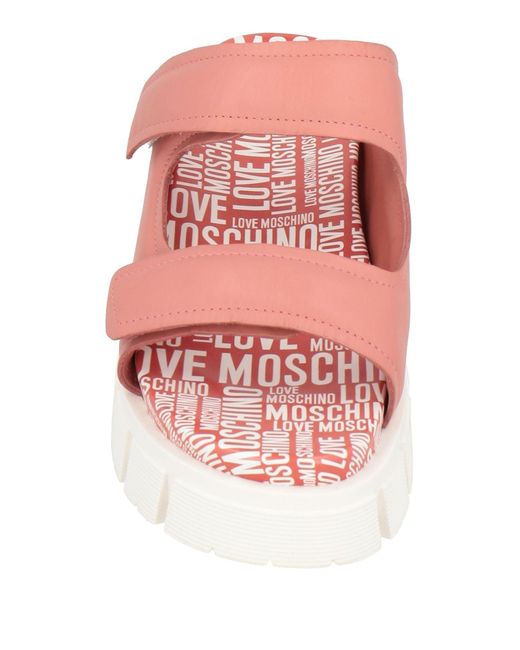 Moschino sandals deals