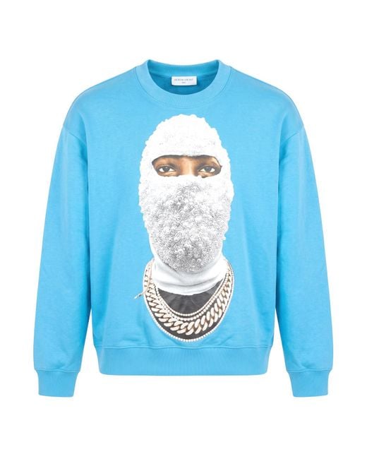 Ih Nom Uh Nit Blue Sweatshirt Cotton for men