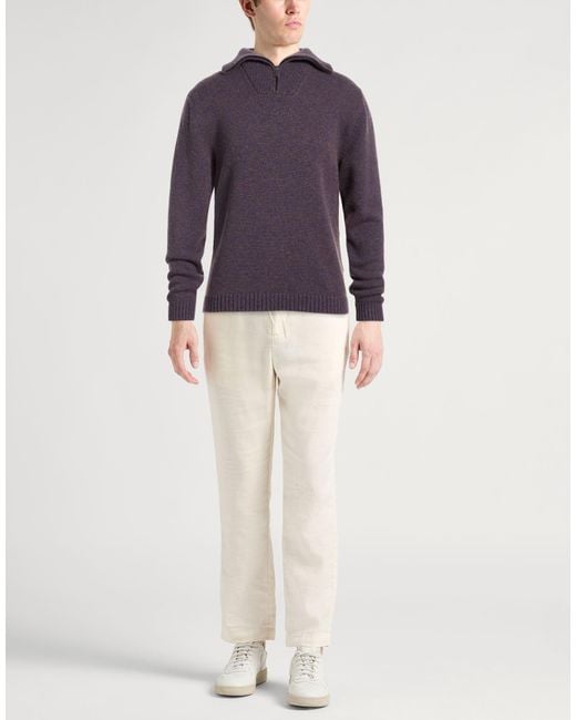 Daniele Fiesoli Purple Jumper for men