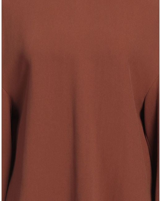 FFORME Brown Top Viscose, Acetate, Elastane