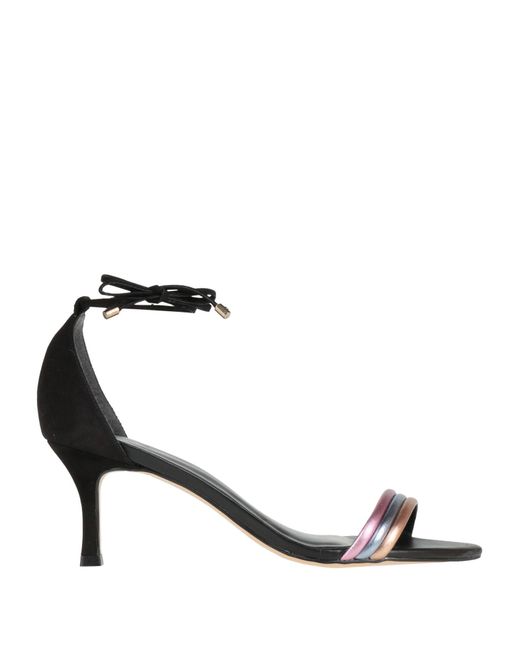 Werner Black Thong Sandal