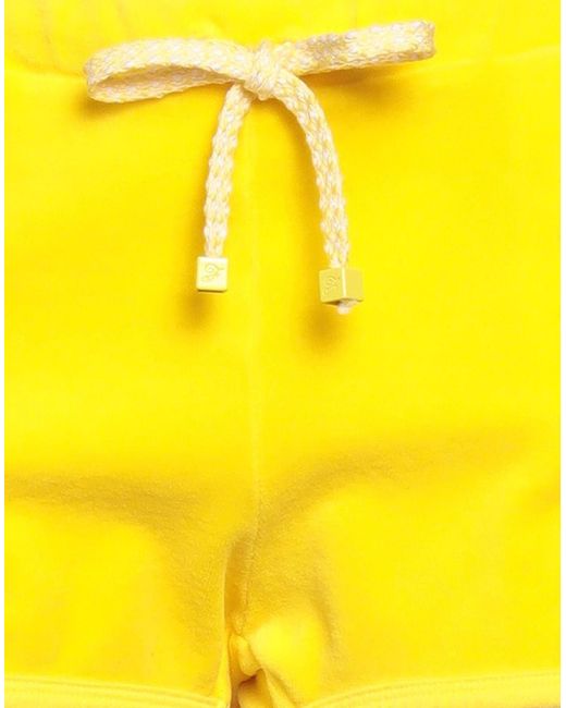 Fornarina Yellow Shorts & Bermuda Shorts