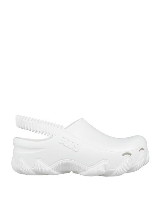 Gcds White Mules & Clogs