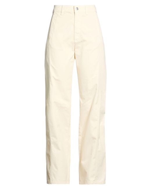 Department 5 Natural Cream Pants Cotton