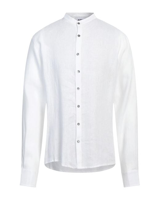 Camicia di Alpha Studio in White da Uomo