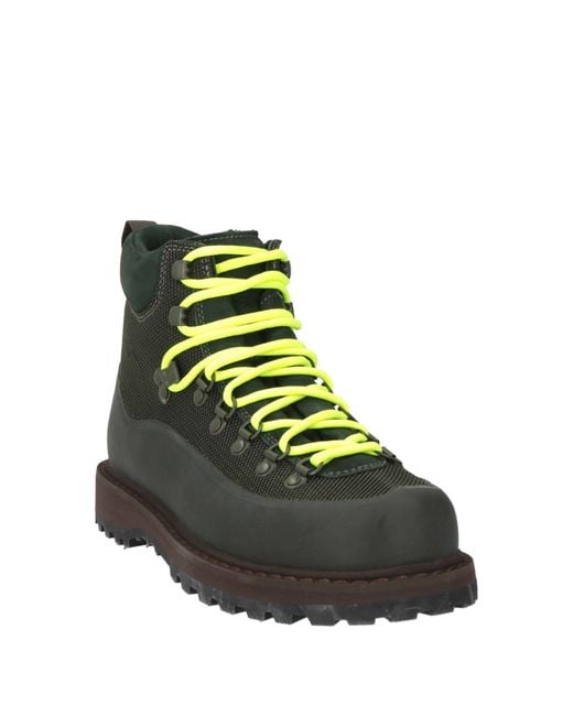 Diemme Black Roccia Vet Sport Ankle Boots Leather, Textile Fibers for men