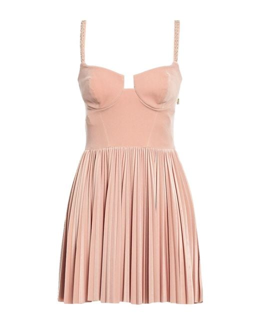 Elisabetta Franchi Pink Mini Dresses