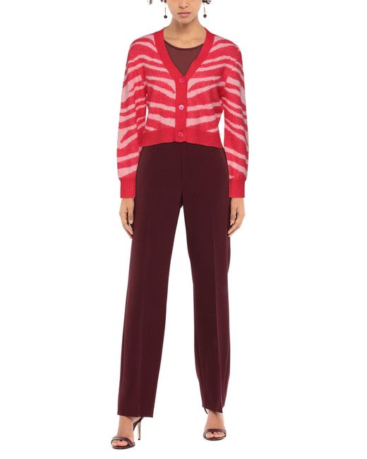 WEILI ZHENG Red Cardigan