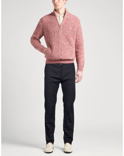 Paul & Shark Blue Pants Cotton, Lyocell, Virgin Wool, Elastane for men