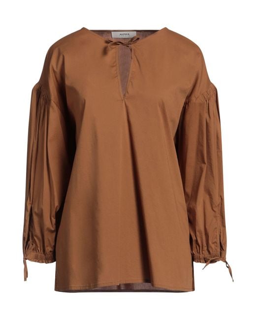 Alpha Studio Brown Top