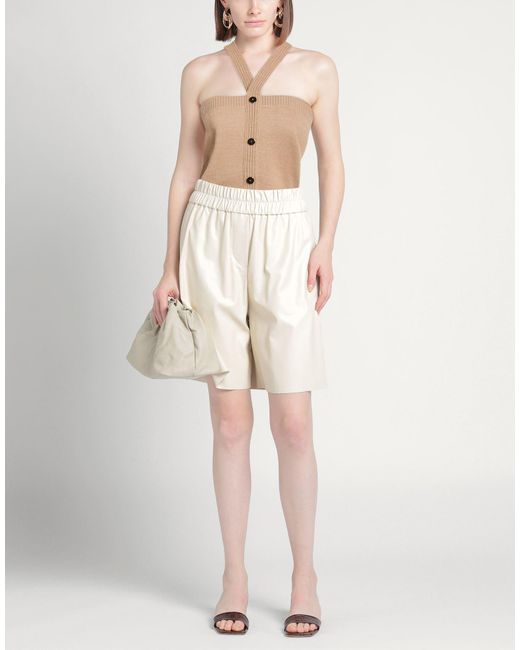 SIMONA CORSELLINI Natural Camel Top Wool, Acrylic