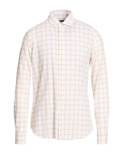Savile Row White Shirt Cotton, Linen for men