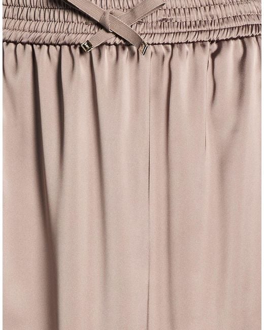 Herno Brown Maxi Skirt Polyester