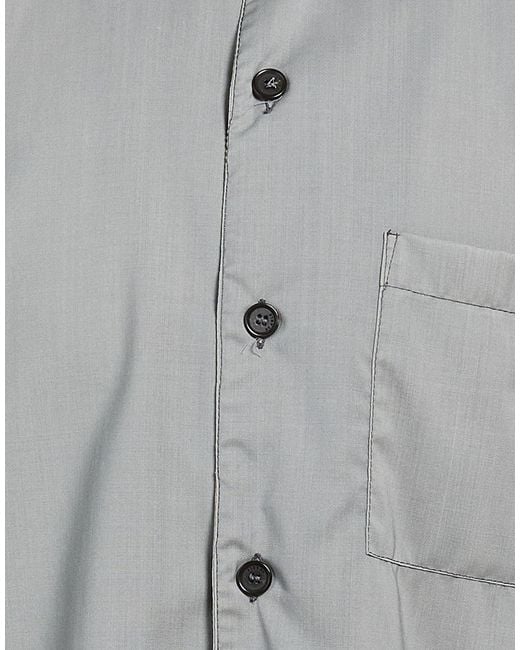 BE ABLE Gray Shirt Wool for men