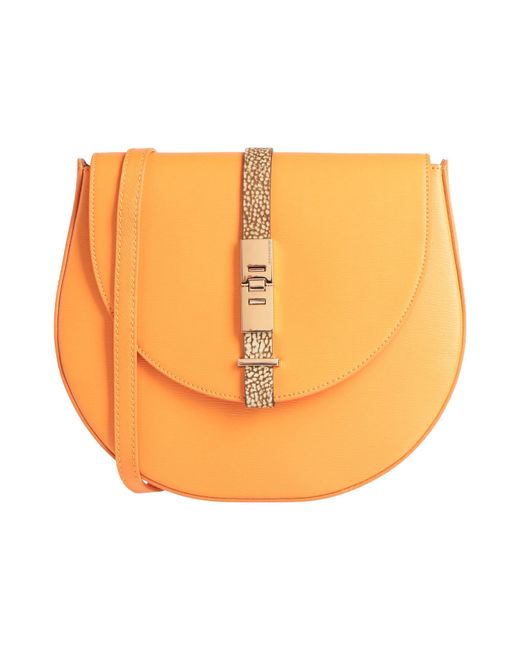 Borbonese Orange Cross-Body Bag