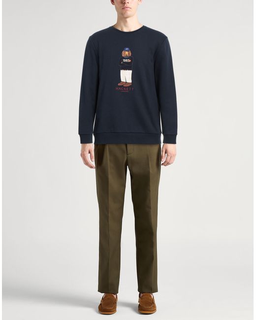 Hackett Blue Sweatshirt for men