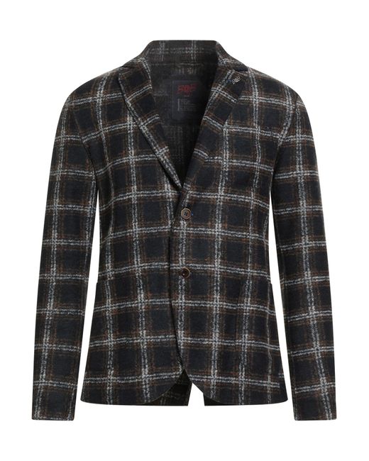 Bob Black Midnight Blazer Acrylic, Virgin Wool, Polyester for men