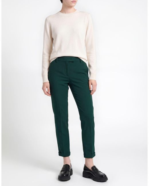 Nora Barth Green Emerald Pants Nylon, Elastane