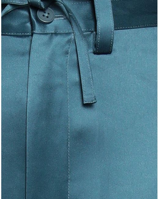 Y-3 Blue Cropped Trousers