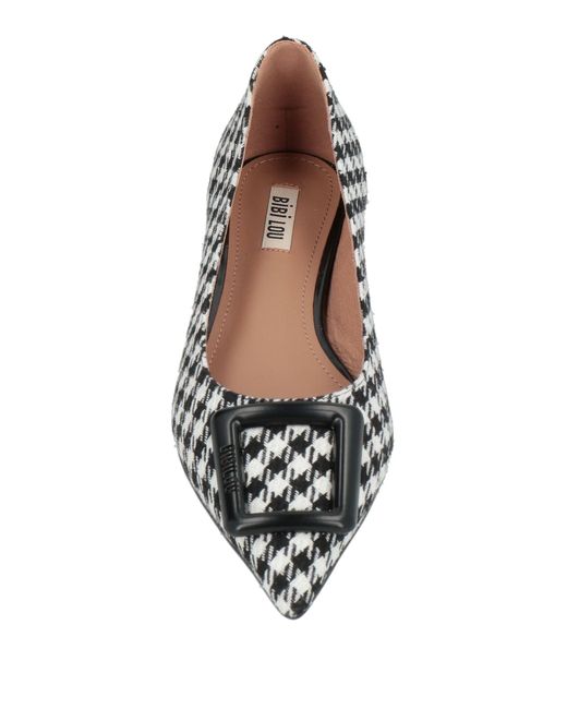 Bibi Lou Black Ballet Flats Textile Fibers
