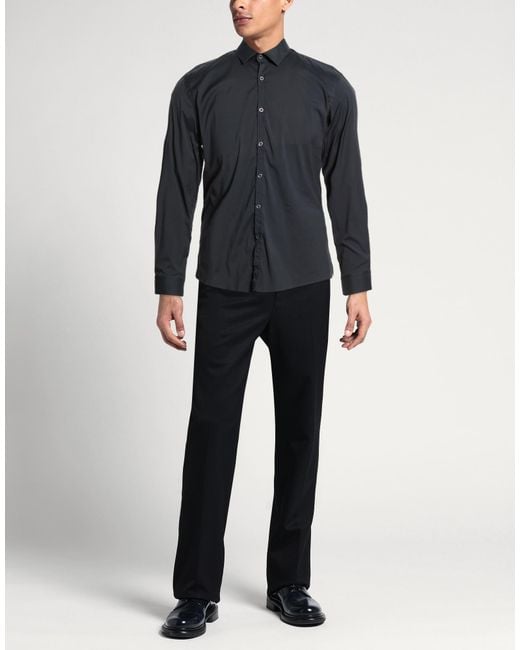 Alea Blue Shirt Cotton, Polyamide, Elastane for men