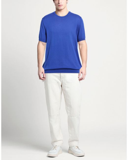 MILLENOVECENTOCINQUANTA7 Blue Sweaters for men