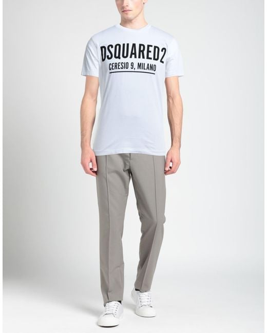 DSquared² White T-shirt for men
