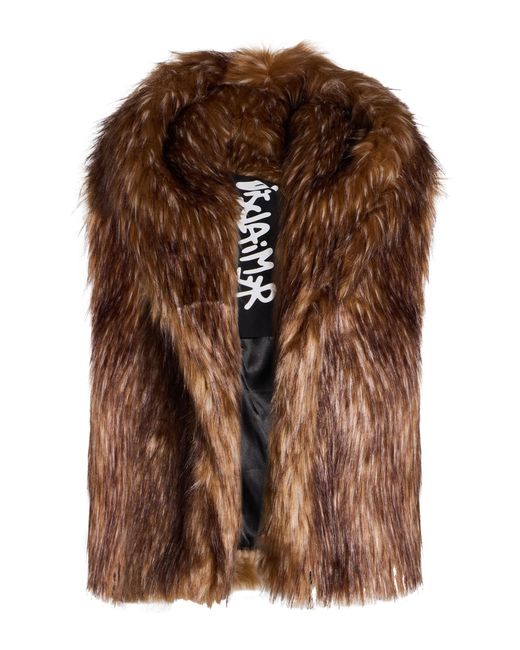 DISCLAIMER Brown Shearling & Teddy
