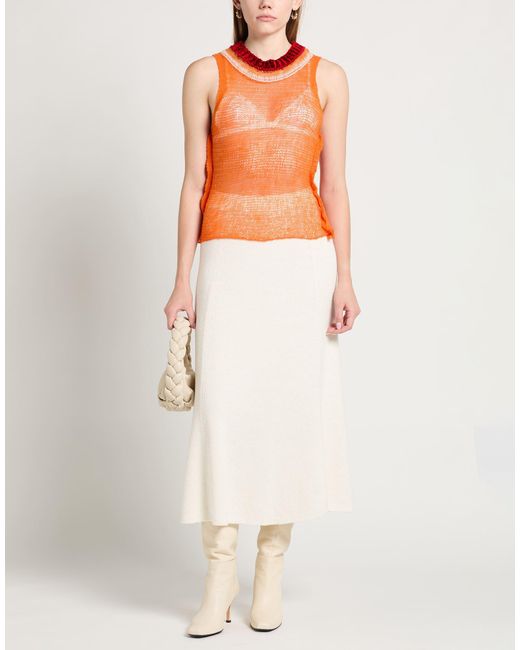 Top Marni en coloris Orange