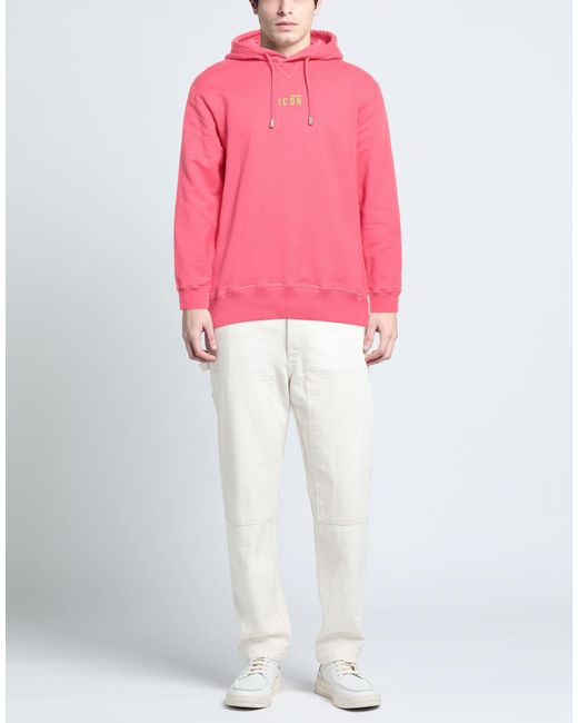 DSquared² Pink Sweatshirt for men