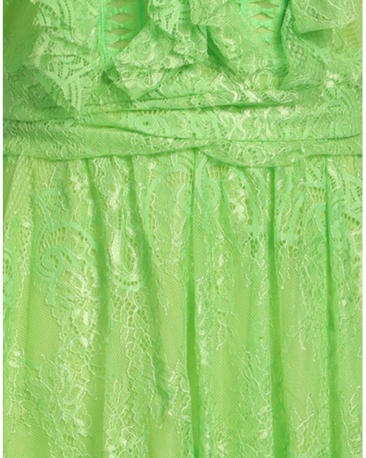 Blumarine Green Mini Dress