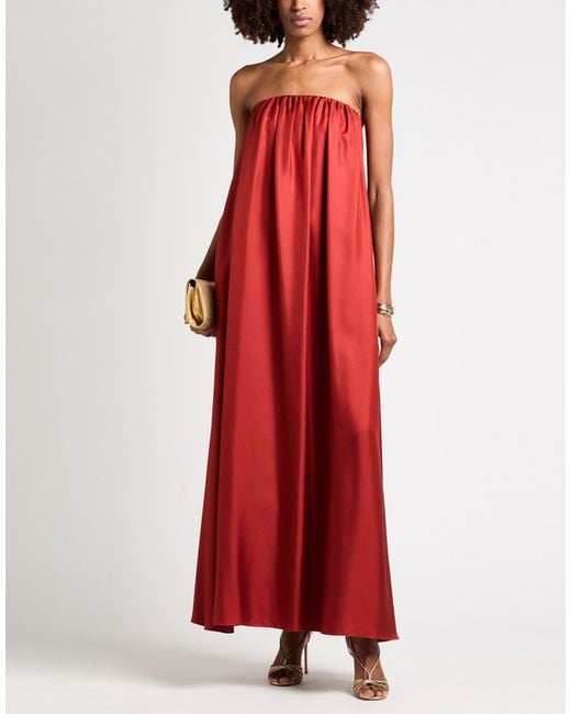 Max Mara Red Maxi Dresses
