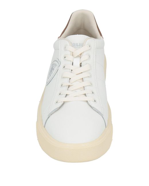Blauer White Trainers for men