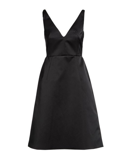 N°21 Black Midi Dress Polyester