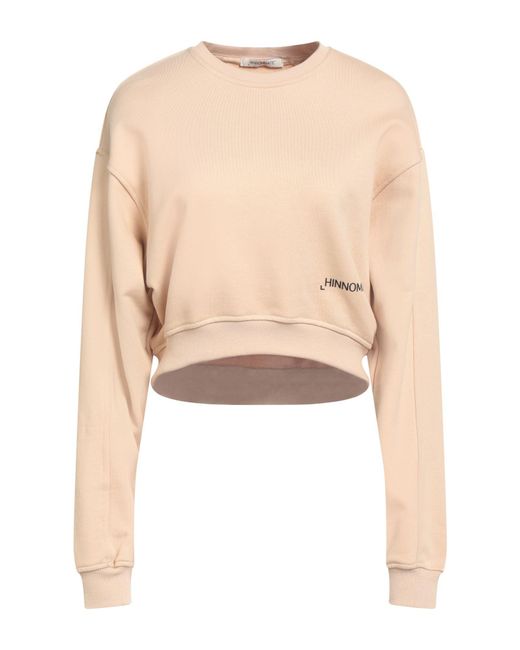 Sudadera hinnominate de color Natural