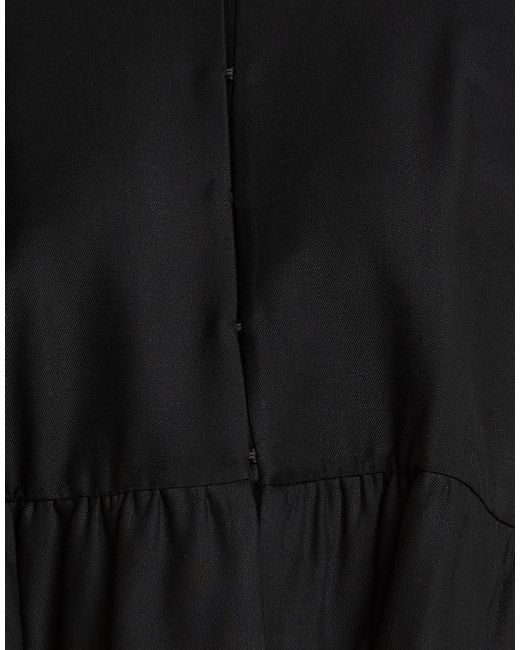 Twinset Black Jacket Viscose, Wool, Elastane