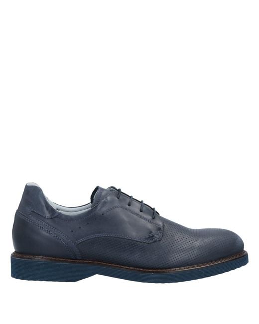 Nero Giardini Blue Lace-up Shoes for men