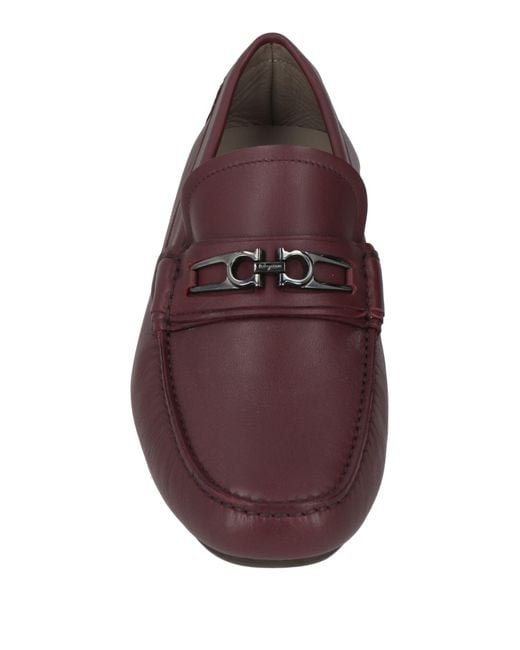 Ferragamo Purple Loafer for men