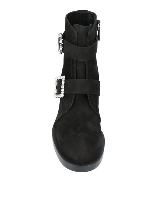 Stuart Weitzman Black Ankle Boots