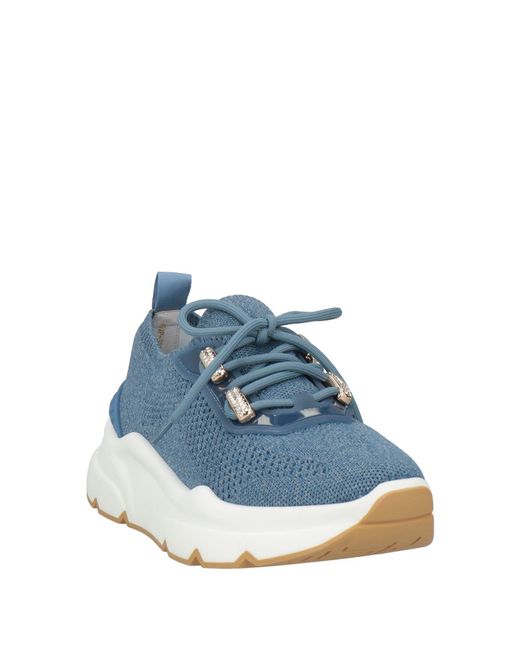 Emanuélle Vee Blue Trainers