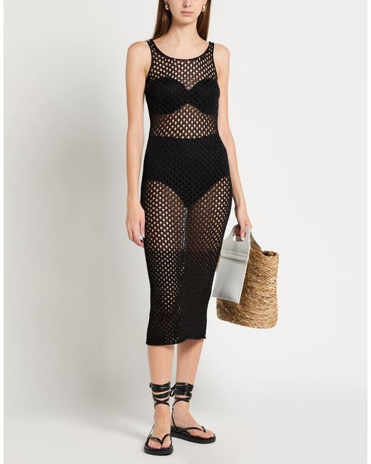 Dion Lee Black Midi Dress