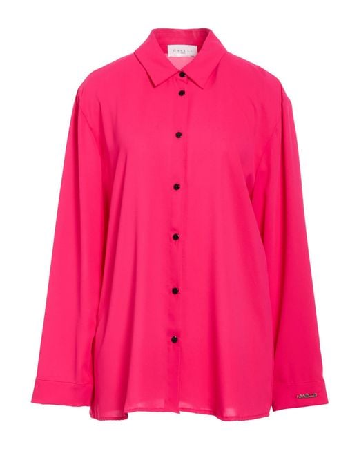 Gaelle Paris Pink Shirt Polyester