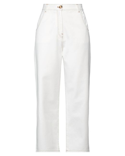L'Autre Chose White Trouser