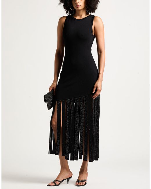Sandro Black Maxi Dress