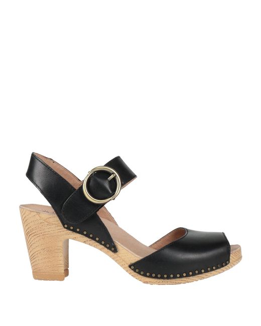Dansko Black Sandale