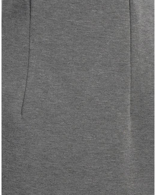 ViCOLO Gray Mini Dress Viscose, Polyamide, Elastane