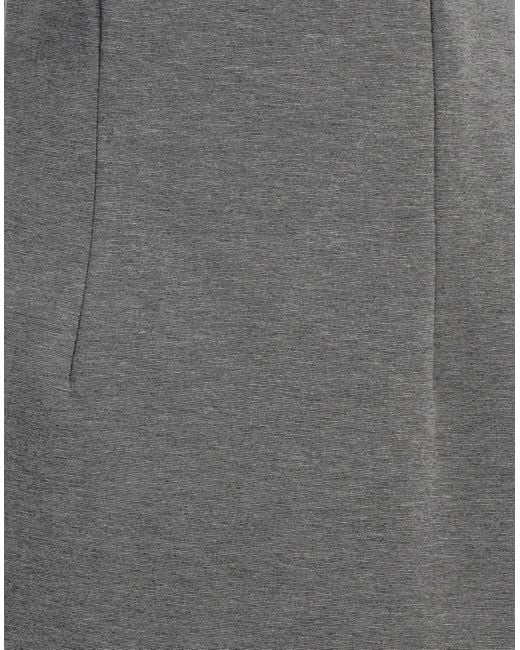 ViCOLO Gray Mini Dress Viscose, Polyamide, Elastane
