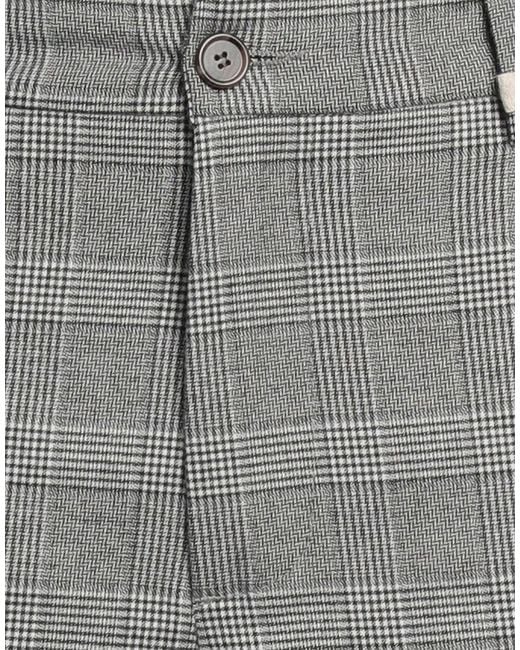 Myths Gray Pants Polyester, Viscose, Elastane for men