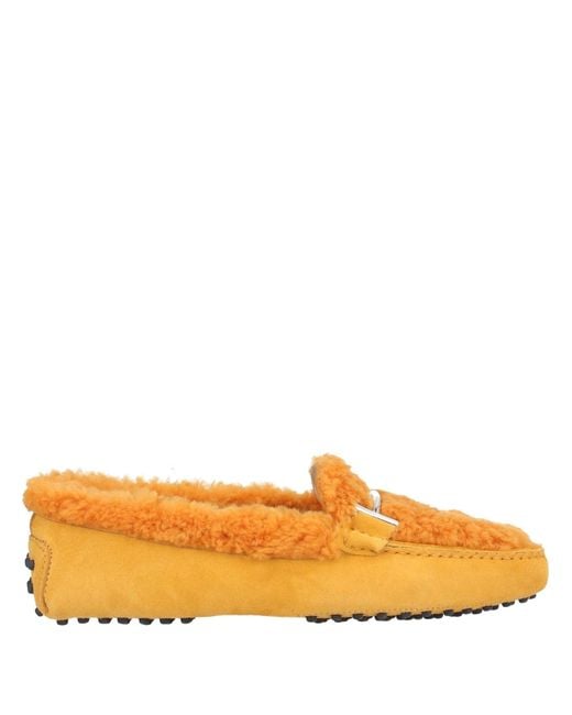 Tod's Orange Mokassin