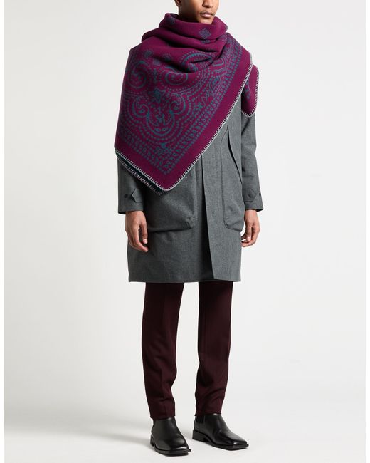 Givenchy Purple Scarves for men